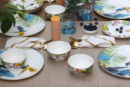 Bird Paradise Dinner Set (Set of 18)