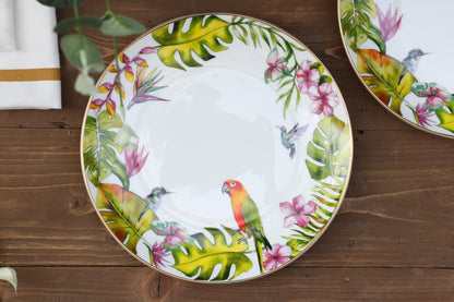 Bird Paradise Dessert Plate