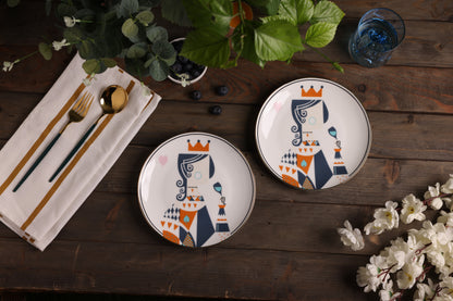 Solitaire : Queen Dessert Plate