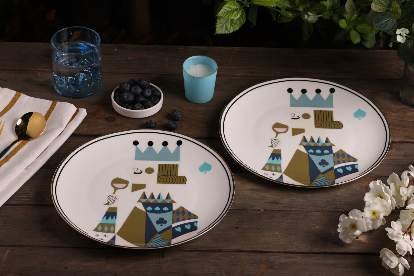 Solitaire : King Dinner Plate