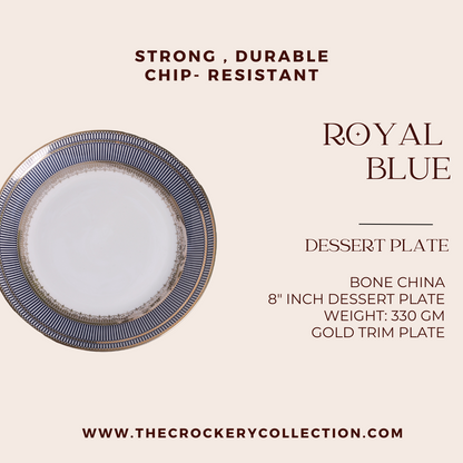 Royal Crest Dessert Plate