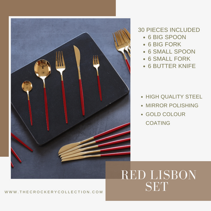 Red Lisbon (Set of 30)