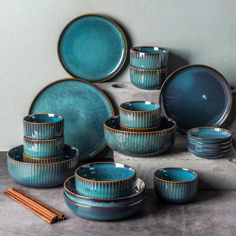 Green forest dinnerset