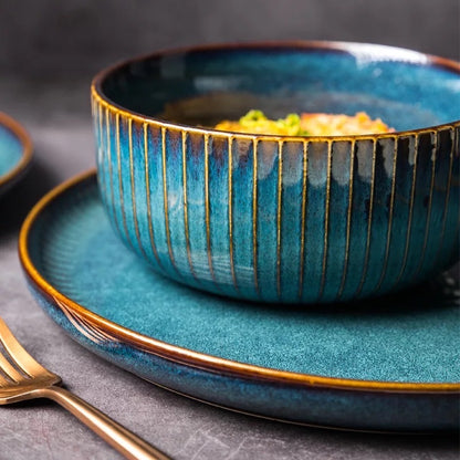 Green forest dinnerset